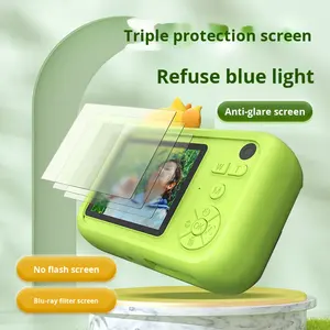 R2509-839 HD Kinder Video Vlog Kamera Dual Front/Rückseite CMOS Sensor 8x Optischer Zoom MicroSD Speicher Druckbare Studenten Fotos - Product Image 4