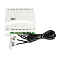 XKC-C382 AC110V-220V Contrôleur de niveau d'eau automatique de remplissage et de vidange, interrupteur de sortie DC12V, interface de capteur, anti-débordement