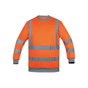 Felpa ad alta visibilità, abbigliamento da lavoro personalizzato - Product Image 5