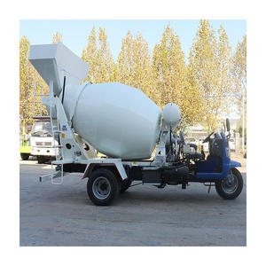 Efficient and Affordable <strong>Heavy</strong>-duty Five Wheel Mixing Tank, Mobile Cncrete <strong>Mixer</strong> <strong>Truck</strong> with 2-3 square Small Mixing Tanks - Product Image 4