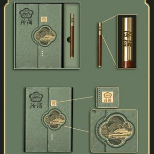 สมุดบันทึกสไตล์จีนสุดสร้างสรรค์ A5 ทำมือจากกระดาษดาหลิน ของขวัญธุรกิจ สมุดจดบันทึก - Product Image 4