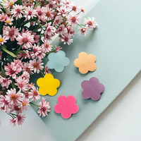 Blocs-notes adhésifs personnalisés aux couleurs néon pour tableau d'affichage de magasin