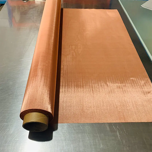 Malla de cobre puro de 0.999 Cu, blindaje <span class=keywords><strong>RFI</strong></span> antibacteriano, aplicaciones científicas - Product Image 6