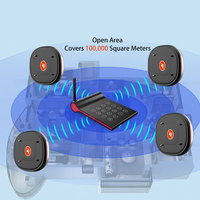 Système d'appel sans fil pour restaurants : Buzzer Pager Coaster pour appeler les clients pour la récupération de la nourriture