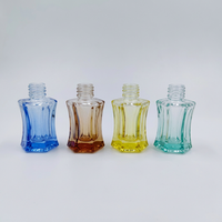 Botol Parfum Kaca Transparan Mini Portabel, Kecil, Isi Ulang, dengan Pompa Semprot dan Segel