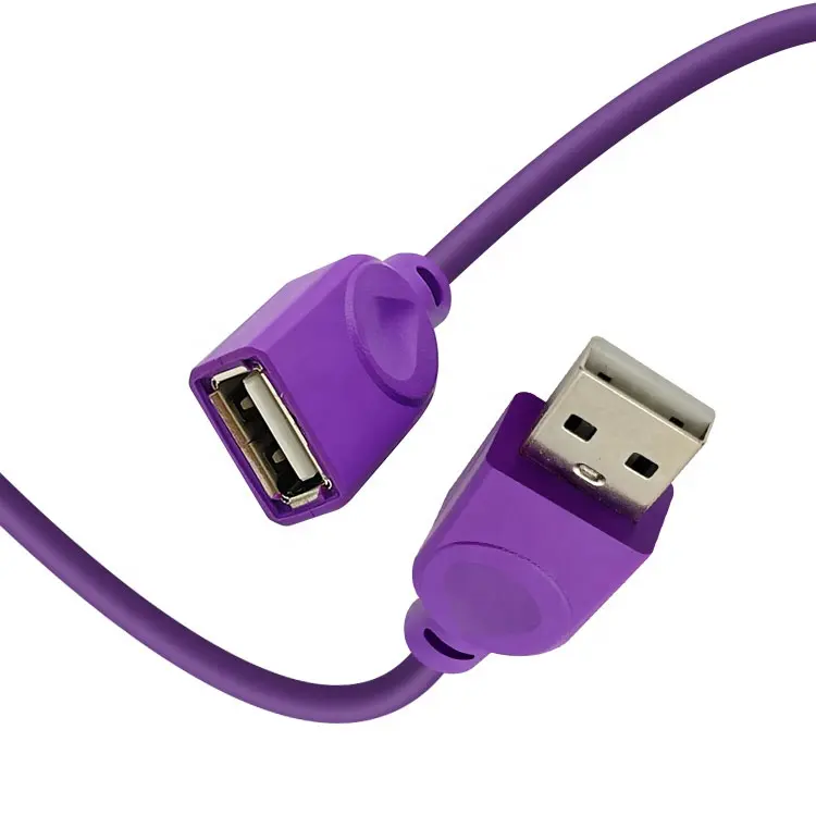 lila farbe usb 2.0 erweiterungskabel ein sammel bis ein sammel für handy-festplatten/spiel-griff