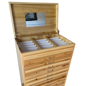 Exhibidor de <span class=keywords><strong>Gafas</strong></span> de Madera Personalizado, Mueble de Almacenamiento, Exhibidor de <span class=keywords><strong>Gafas</strong></span> para Tienda, Exhibidor de Pared para <span class=keywords><strong>Gafas</strong></span> de Sol - Product Image 1