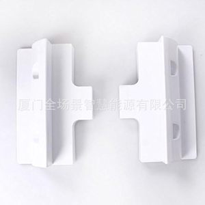 Solar Mounting <b>Bracket</b> Abs Plastic <b>White</b> Side <b>Bracket</b> For Rooftop Solar Panel Installation - Product Image 1