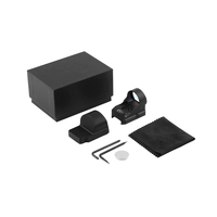 Lunette de visée point rouge réglable 1x22x26, 56g, en alliage d'aluminium léger, lentilles entièrement multicouches pour la chasse et le tir en extérieur