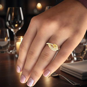 Anillo de Oro de 22K Atemporal para la Elegancia Diaria - Product Image 2