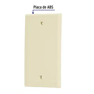 Master con 100 unità ABS piastra vuota, Standard, avorio, Volteck - Product Image 2