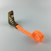 Correas de Amarre de Trinquete Sin Fin con Mango de Goma de Alta Resistencia, Hechas a Medida, Capacidad de Carga de 800 kg, 25 mm, Correas de Sujeción de Carga