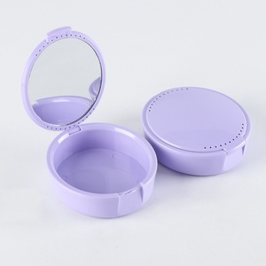 Customizable Logo Orthodontic <b>Plastic</b> Container Case Multi-Purpose Denture <b>Box</b> Teeth Whitening Accessories Mirror <b>Storage</b> - Product Image 1