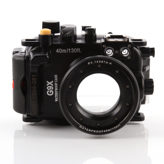 Dropshipping Waterpro Meikon Diving Underwater Housing Diving Case for Canon G5X G7X G9X Camera