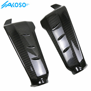 AKOSO 3K, cubierta de Panel lateral de motocicleta de fibra de carbono seca, cubiertas protectoras de radiador para <span class=keywords><strong>Yamaha</strong></span> <span class=keywords><strong>MT09</strong></span> FZ09 2021 <span class=keywords><strong>2022</strong></span> 2023 2024 - Product Image 5