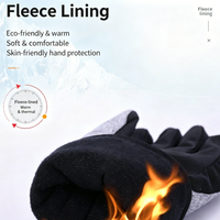 Gants de ski d'hiver pour hommes et femmes, imperméables, compatibles avec les écrans tactiles, thermiques, chauds, coupe-vent, pour le ski, le snowboard, le tir, la chasse