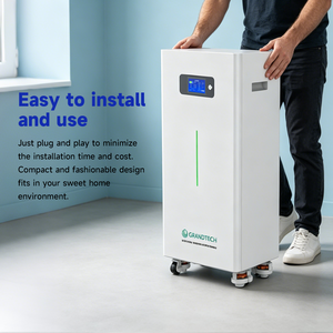 แบตเตอรี่ LiFePO4 ขนาด 5kWh 10kWh 16kWh 20kWh 30kWh 48V 51.2V พร้อมระบบ BMS สำหรับระบบกักเก็บพลังงานแสงอาทิตย์ภายในบ้านแบบ Deep Cycle - Product Image 4