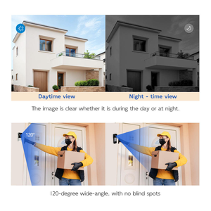 <span class=keywords><strong>Kit</strong></span> de Vídeo Porteiro Inteligente de Segurança Residencial com Sistema Tuya, Visiophone TCP de 10.1 polegadas, Câmera AHD, Comunicação Bidirecional, Conexão com Fio, IPS - Product Image 2