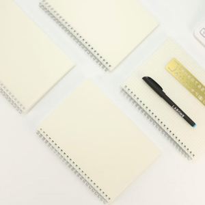 New Blank Square Grid <b>Dot</b> Matrix Lined Transparent A5 Thickened PP Spiral Binding <b>Notebook</b> Wholesale Customizable Gift - Product Image 1