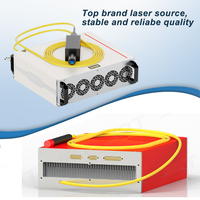 Mesin pembersih Laser 500W Mopa, mesin pembersih Laser tipe Nadi kondisi baru bahan baja tahan karat untuk troli kayu logam cat karat minyak Pembersih kotoran
