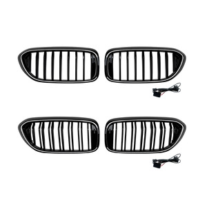 Parrilla iluminada con luces LED BMW para Serie 5 G30 G31 2017 2020, material ABS - Product Image 2