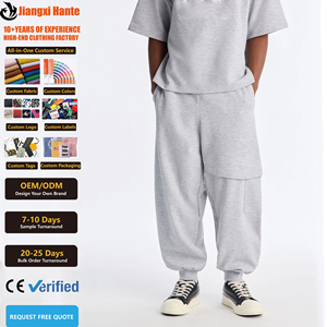 Pantalon de survêtement cargo pour <span class=keywords><strong>homme</strong></span> en coton épais, style streetwear, à empiècements superposés, coupe oversize ample et bouffante, style <span class=keywords><strong>hip</strong></span>-<span class=keywords><strong>hop</strong></span> et skate - Product Image 1
