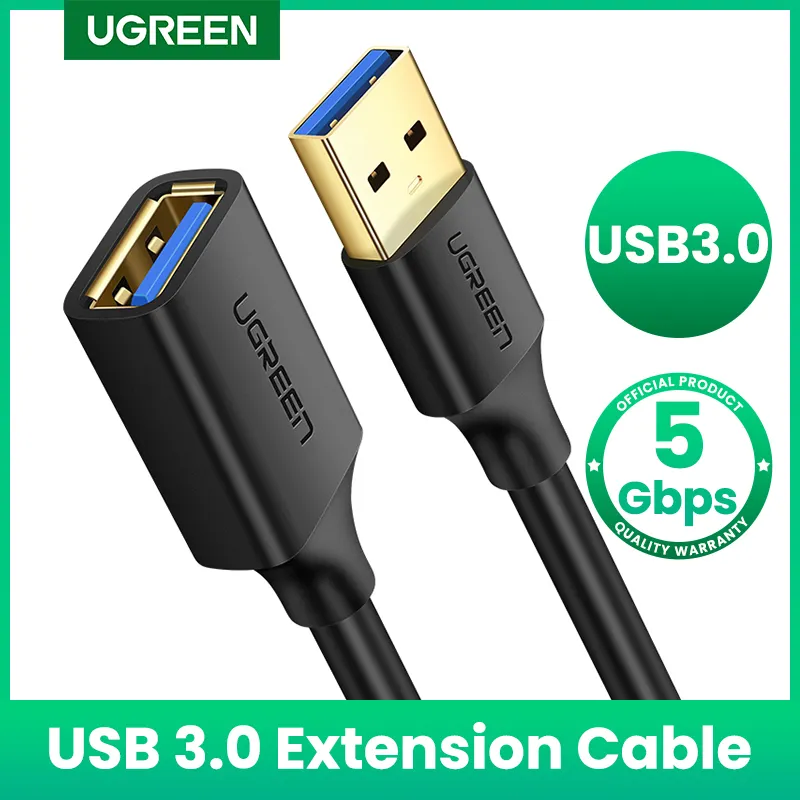 Cavo di prolunga USB UGREEN cavo USB 3.0 per Smart Laptop PC TV Xbox One SSD USB 3.0 2.0 cavo di prolunga Mini cavo ad alta velocità