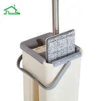 Mop del produttore miglior prezzo strumento di pulizia della casa 360 gradi di rotazione materiale in microfibra mop piatto e secchio