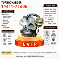 Supercharger / Turbocharger Mesin EVIP 14411-7T605 untuk BAIC Warrior BJ2022/BJ2036