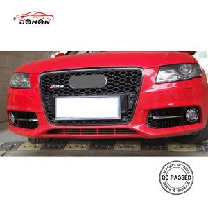 Parrilla Delantera de Malla de Panal Estilo Europeo para Audi <span class=keywords><strong>A4</strong></span> B8 2008-2012 - Product Image 2