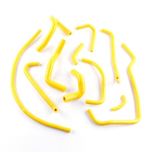 Manguera de Goma de <span class=keywords><strong>Silicona</strong></span> Preformada Personalizada, Tubo Reforzado -40~+125 para Sistemas de Fluidos Automotrices e Industriales - Product Image 3