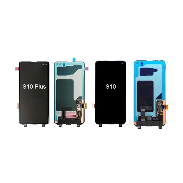 Original Super Amoled Lcd for Samsung Galaxy S10 G973 G973F Lcd S10 Plus G975 G975F Lcd Display Touch Screen Digitizer Assembly