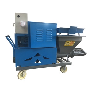 <span class=keywords><strong>Machine</strong></span> automatique de pulvérisation de mortier de ciment projeté 7.5kw <span class=keywords><strong>Machine</strong></span> de pulvérisation de mortier ciment plâtre diesel - Product Image 5