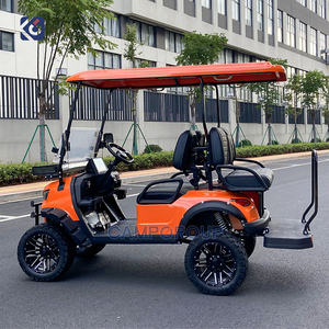 Trại 72V Sang Trọng Golf Cart Lithium 4 Chỗ Ngồi Câu Lạc <span class=keywords><strong>B</strong></span>ộ Xe Off Road 4 <span class=keywords><strong>B</strong></span>ánh Xe Golf Buggy - Product Image 3