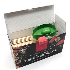<span class=keywords><strong>Kit</strong></span> de fabrication de <span class=keywords><strong>sushi</strong></span> à domicile <span class=keywords><strong>pour</strong></span> débutants NEWELL avec tapis à rouler en bambou écologique et outils de découpe - Product Image 4