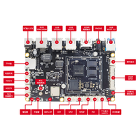 Carte de développement Rongpin RP3328 RK3328 Rockchip Quad-Core A53 Android Ubuntu Linux Open Source 1 Go de RAM 8 Go de stockage Mali 450 MP2