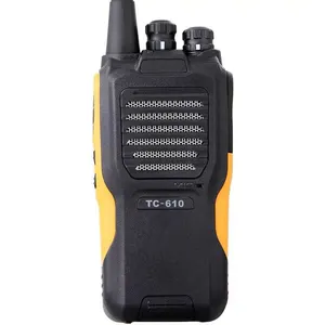 H-Y-T TC-610 5W 휴대용 양방향 라디오 리튬 이온 배터리 장거리 야외 무전기 UHF VHF 비즈니스 보안 라디오