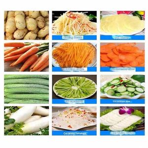 Commercial Automatic/manual Slicing Machine Fruit <b>Vegetable</b> <b>Cutter</b> Motor for Flour Mill Use Includes Potato <b>Cutter</b> <b>Vegetable</b> - Product Image 6