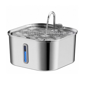 8L Stainless Steel Pet Water Dispenser Large Capacity Detachable Water Fountain Drinking <strong>Bowl</strong> for <strong>Dogs</strong> and Cats - Product Image 1