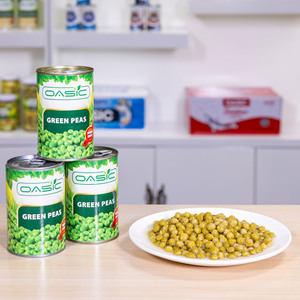 Haute qualité 400g OEM marque légumes en <span class=keywords><strong>conserve</strong></span> frais/secs <span class=keywords><strong>pois</strong></span> verts dans un étain facile à ouvrir eau aromatisée douce préservée - Product Image 2