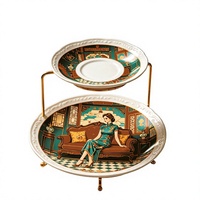 Service de Table Personnalisable en Porcelaine Chinoise de Luxe Minimaliste Moderne – Vaisselle en Céramique et Porcelaine Fine