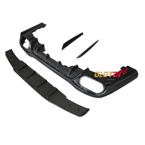 P Style Carbon Fiber Rear Diffuser Bumper <b>Lips</b> Canards <b>Splitters</b> Flaps for Mercedes Benz W118 Auto Tuning - Product Image 3