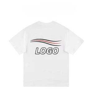 <span class=keywords><strong>T</strong></span>-Shirt da uomo con stampa ondulata 3D <span class=keywords><strong>t</strong></span>-Shirt oversize in cotone Paris design stile Streetwear camicia di lusso a maniche corte per gli uomini - Product Image 2