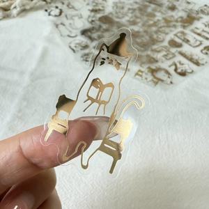 printing factory personalized gold rose color sheet <b>labeling</b> and <b>packaging</b> - Product Image 5