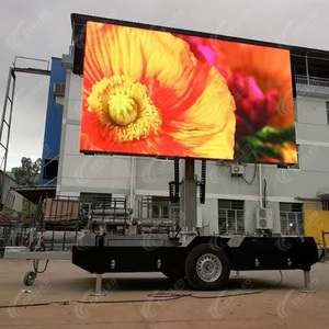 Kỹ thuật số biển quảng cáo Trailer video Bảng điều chỉnh điện thoại di động LED signage hiển thị tự động gấp quảng cáo ngoài trời Trailer LED hiển thị - Product Image 6
