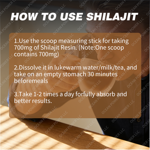 Shilajit de Alta Calidad OEM en Oferta, Resina de Shilajit del Himalaya Pura, Orgánica, de Grado Oro, para Aumentar la Energía y Reforzar el Sistema Inmunitario - Product Image 4