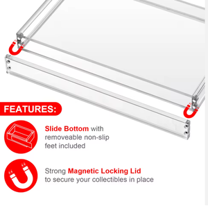 Estuche de exhibición apilable, transparente, clásico, de acrílico hecho a mano para videojuegos, para discos de consolas PS5 y <span class=keywords><strong>Switch</strong></span>. - Product Image 6