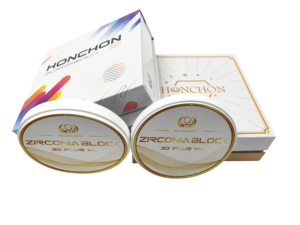 Blocco di Ceramica in <span class=keywords><strong>Zirconia</strong></span> 3D Plus per Laboratorio Dentale, Produttore Honchon di Dischi Multistrato in <span class=keywords><strong>Zirconia</strong></span> 98mm per CAD/CAM - Product Image 5