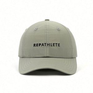 Casquette de baseball personnalisée professionnelle à 6 panneaux non structurée, casquette à couronne basse à séchage rapide avec broderie, en polyester haute performance - Product Image 2