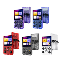 Mooden R36 MAX Pro Retro Handheld-Spielkonsole Android WiFi 3,95-Zoll-IPS-Bildschirm Tragbarer Taschenspielcomputer Geschenk für Gamer